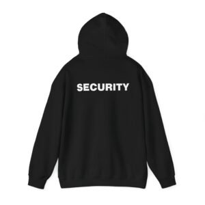 SECURITY Back Only Unixes Hoodie Sweatshirt
