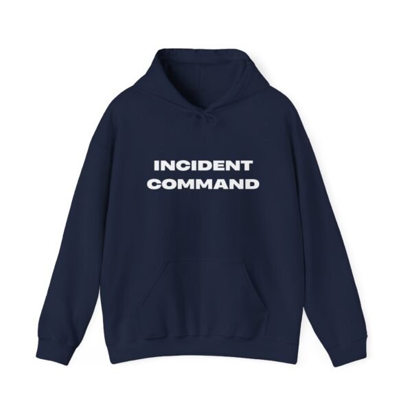 Double Sided INCIDENT COMMAND Unisex Hoodie Sweatshirt