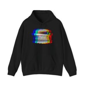 Distorted Fire Truck Unisex Hoodie Sweatshirt