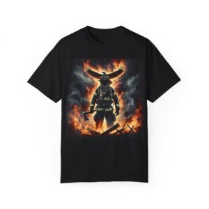 Firefighter Warrior Graphic Unisex Tee