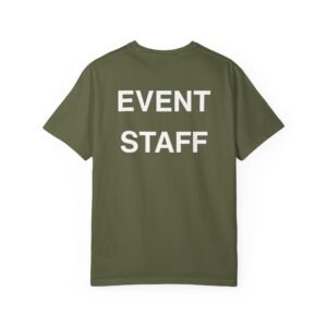 EVENT STAFF back Unisex Tee